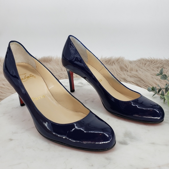 Christian Louboutin Patent Leather Simple Pump - Picture 4 of 8
